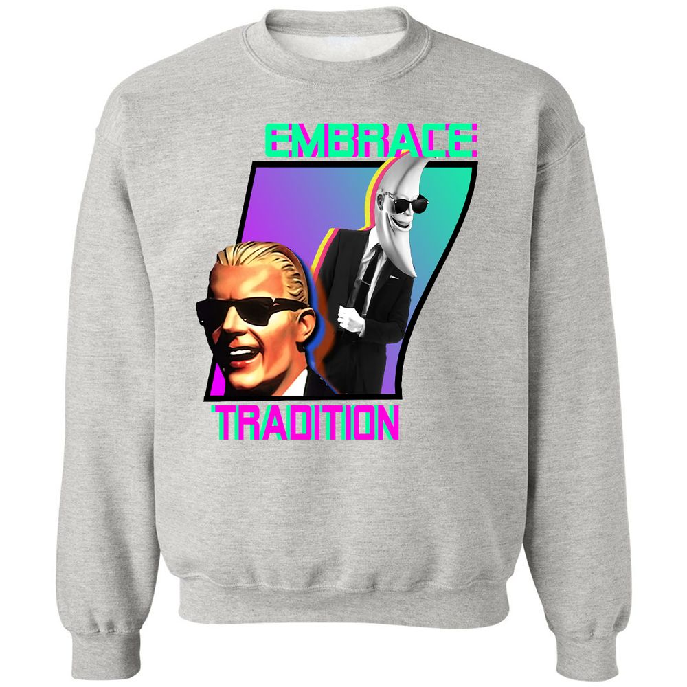 Classic Unisex Sweatshirt - VMEHGE5Q - Ash - 2
