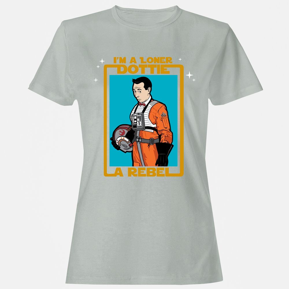 Women's T-Shirt - 4S49REDU - Ash - 2