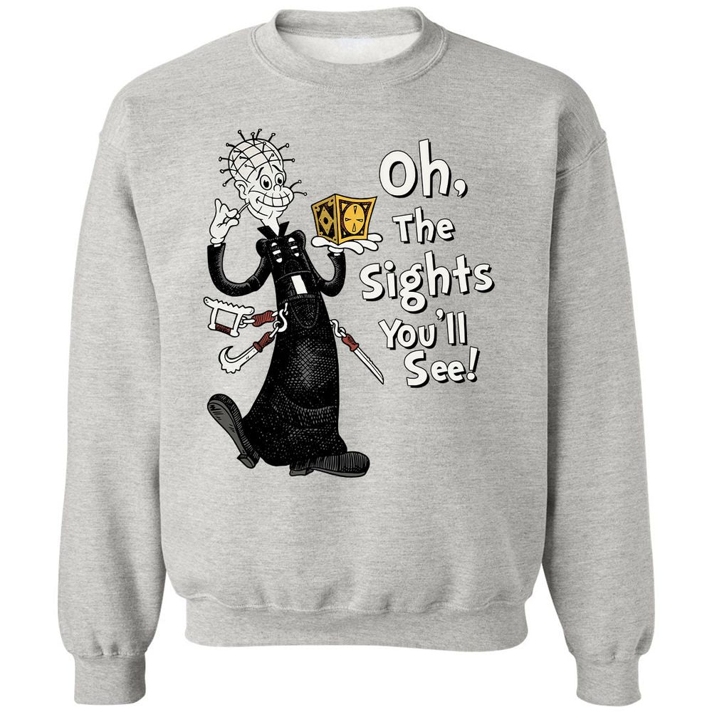 Classic Unisex Sweatshirt - ZTDPCB4J - Ash - 2