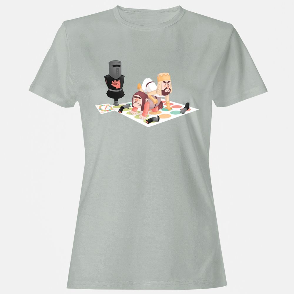 Women's T-Shirt - 3JSAEHRU - Ash - 2