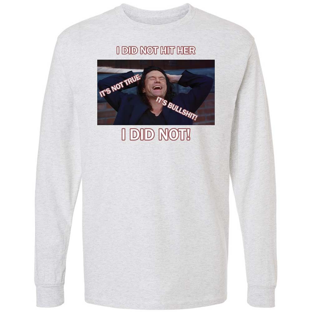 Long Sleeve T-Shirt - DNW2NE3R - Ash - 2