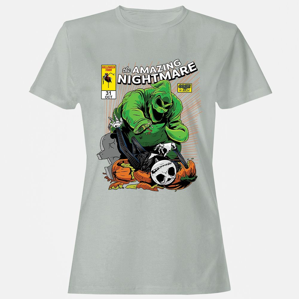 Women's T-Shirt - WAY6DSTZ - Ash - 2