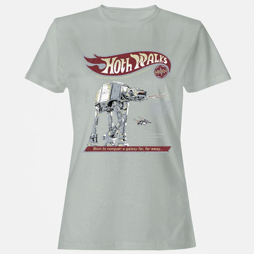 Women's T-Shirt - MVNK4EJR - Ash - 2