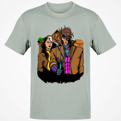 Classic Unisex T-Shirt - ZBNYJG4C - Ash - 2