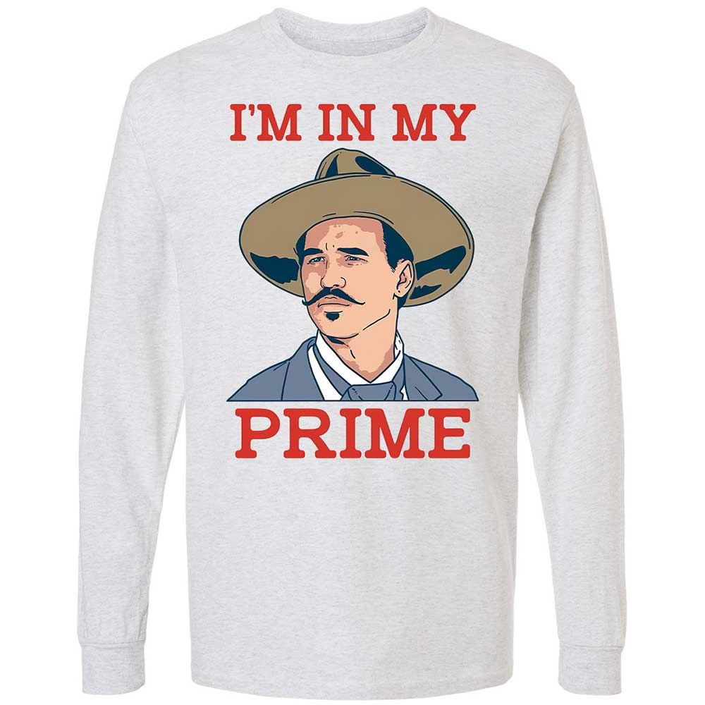 Long Sleeve T-Shirt - HJMHSQ6L - Ash - 2