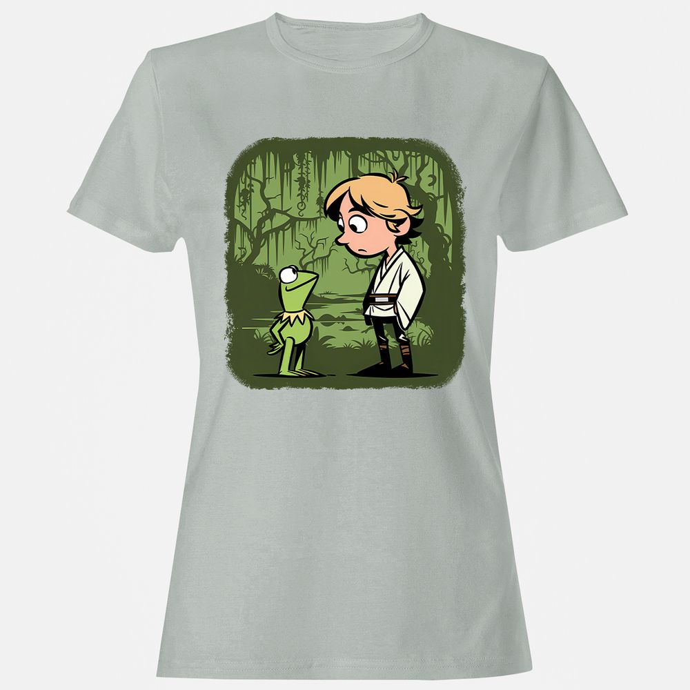 Women's T-Shirt - EF7591B1 - Ash - 2