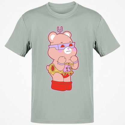 Classic Unisex T-Shirt - YG6AJ8DQ - Ash - 2