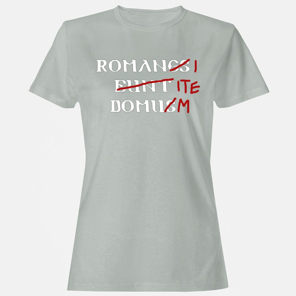 Women's T-Shirt - QRK49174 - Ash - 2