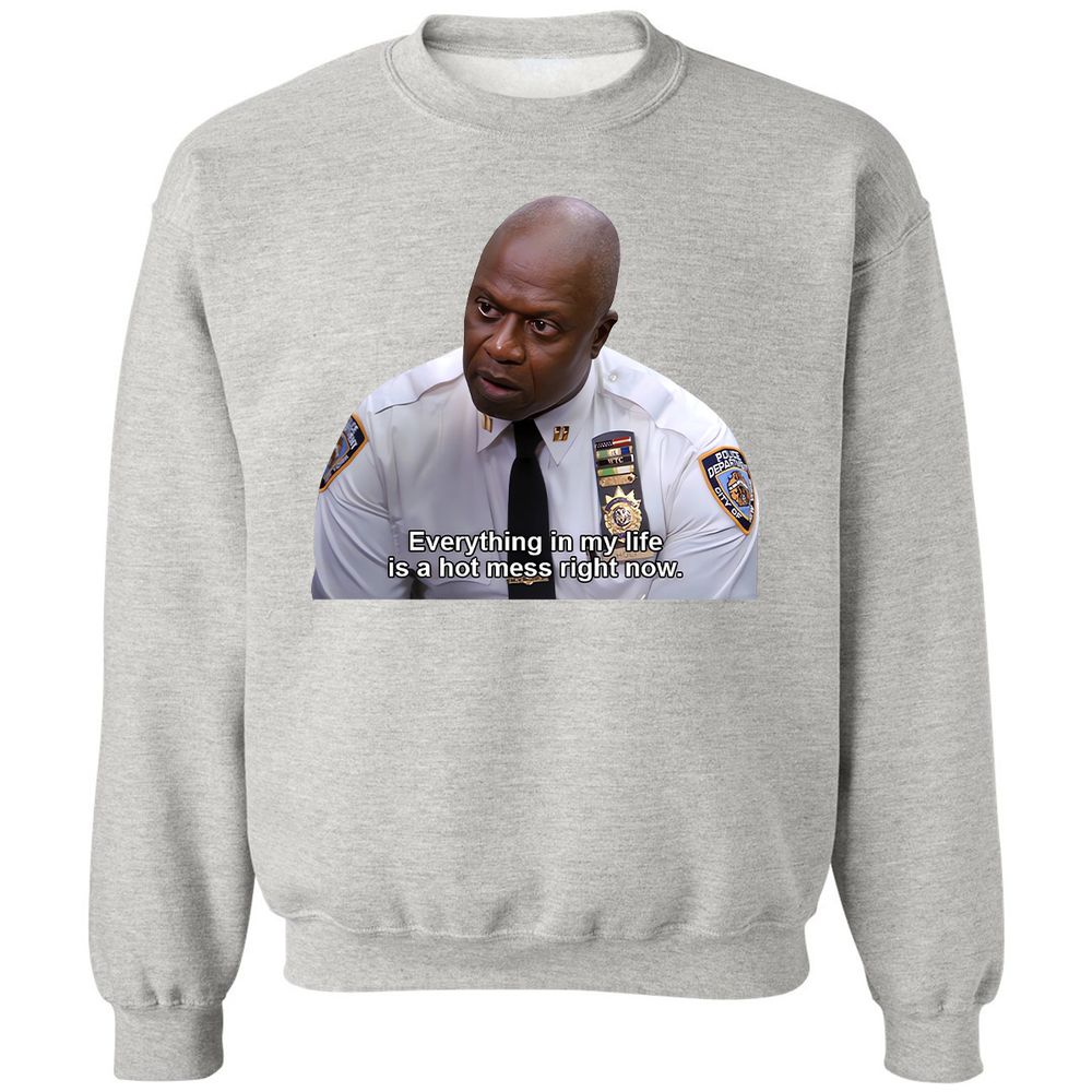 Classic Unisex Sweatshirt - MK8733AL - Ash - 2