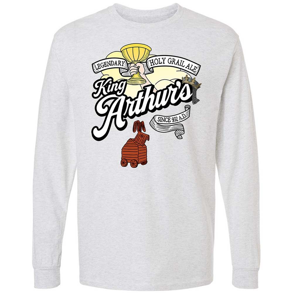 Long Sleeve T-Shirt - R8FGHLS4 - Ash - 2