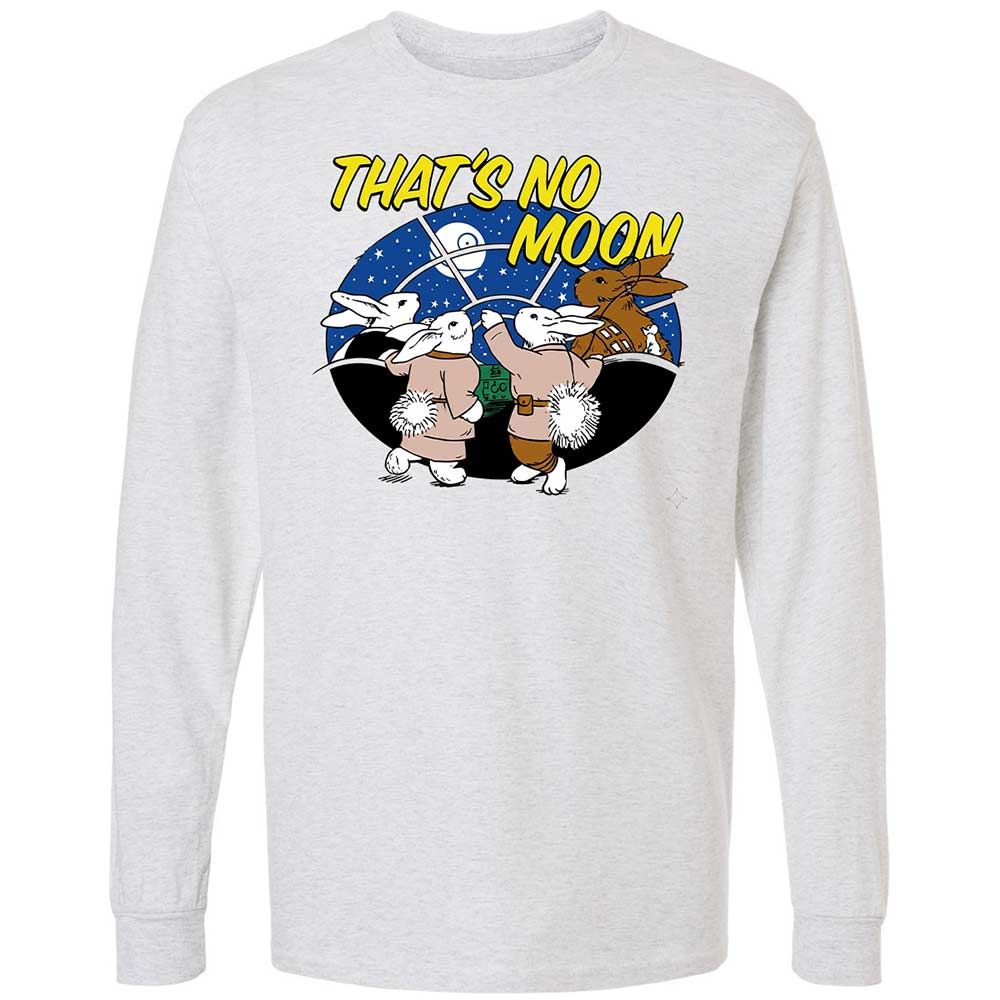 Long Sleeve T-Shirt - White - Ash - 2