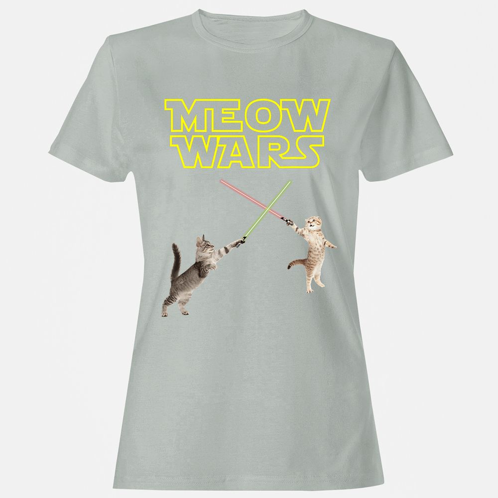 Women's T-Shirt - C148RY9X - Ash - 2