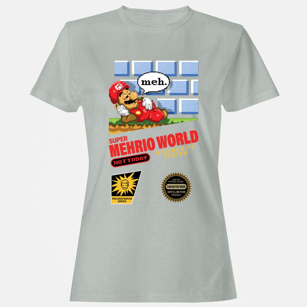 Women's T-Shirt - MSWSU81B - Ash - 2