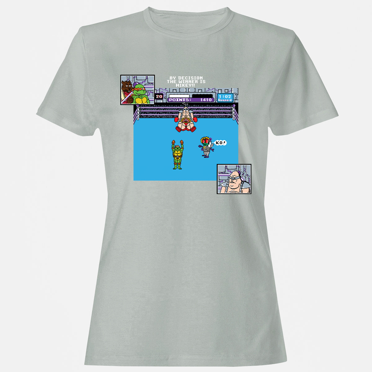 Women's T-Shirt - ZGR9FYN7 - Ash - 2