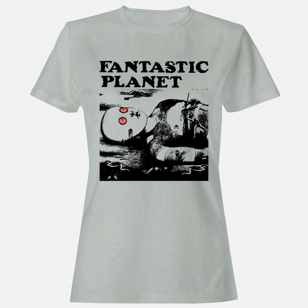 Women's T-Shirt - VVKEXRYW - Ash - 2
