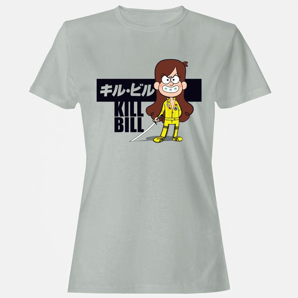 Women's T-Shirt - 1KPTLW6N - Ash - 2
