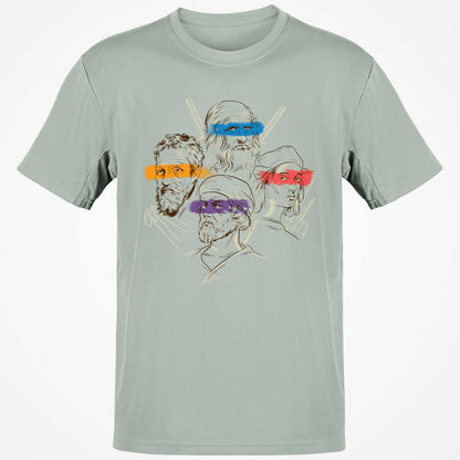 Classic Unisex T-Shirt - PW53K4LJ - Ash - 2