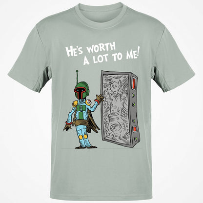 Classic Unisex T-Shirt - YGMX4YEJ - Ash - 2