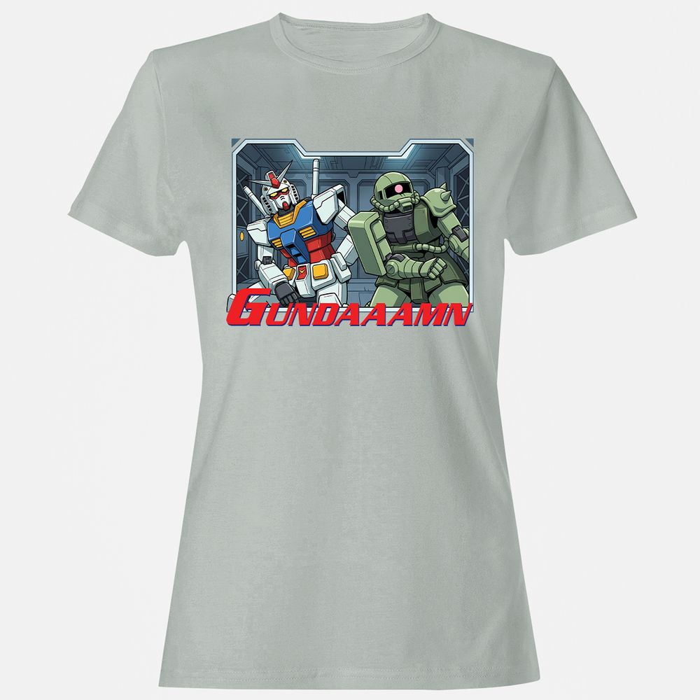 Women's T-Shirt - 7MAB7T2M - Ash - 2