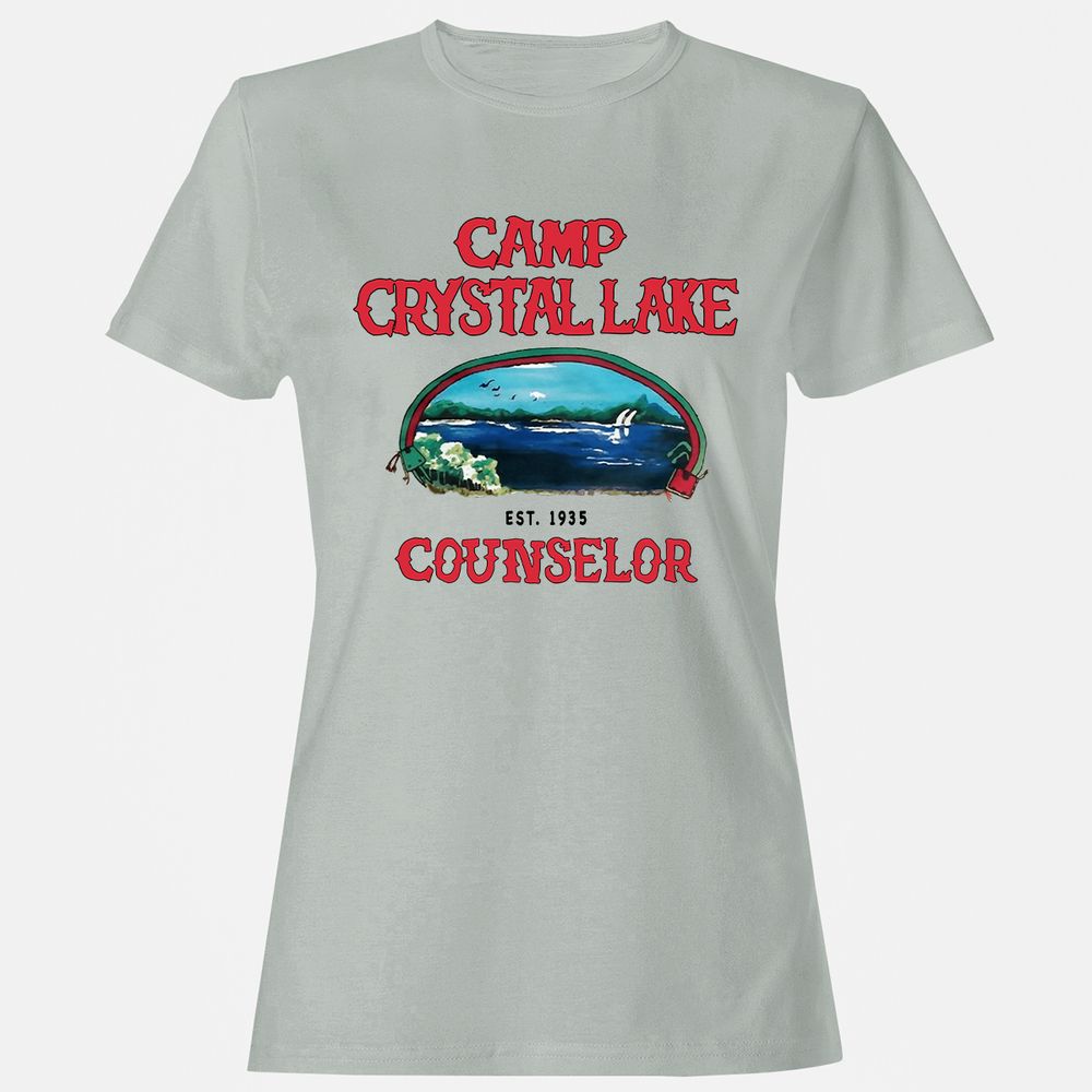 Women's T-Shirt - B3P9PXMU - Ash - 2