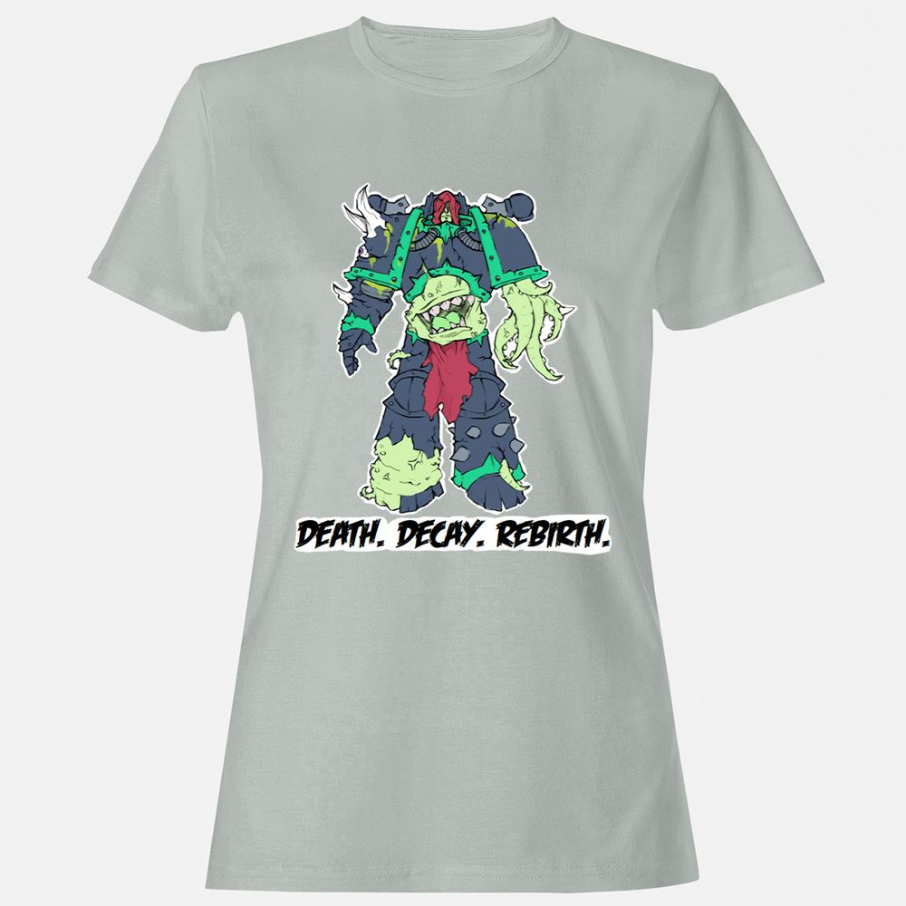 Women's T-Shirt - UBBS6QEF - Ash - 2