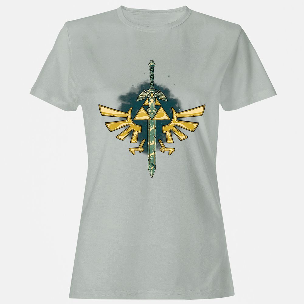 Women's T-Shirt - RB8SNQZJ - Ash - 2