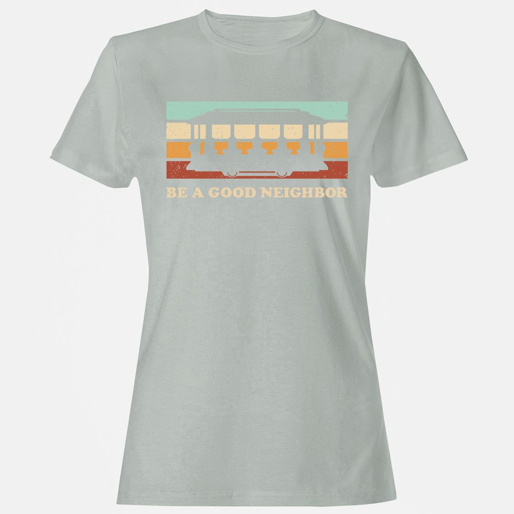 Women's T-Shirt - LDH58FY8 - Ash - 2