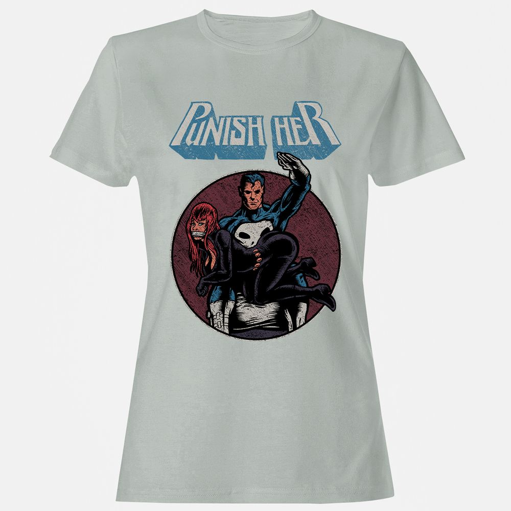 Women's T-Shirt - AGMDHPUN - Ash - 2
