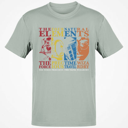 Classic Unisex T-Shirt - HNSF1YH9 - Ash - 2