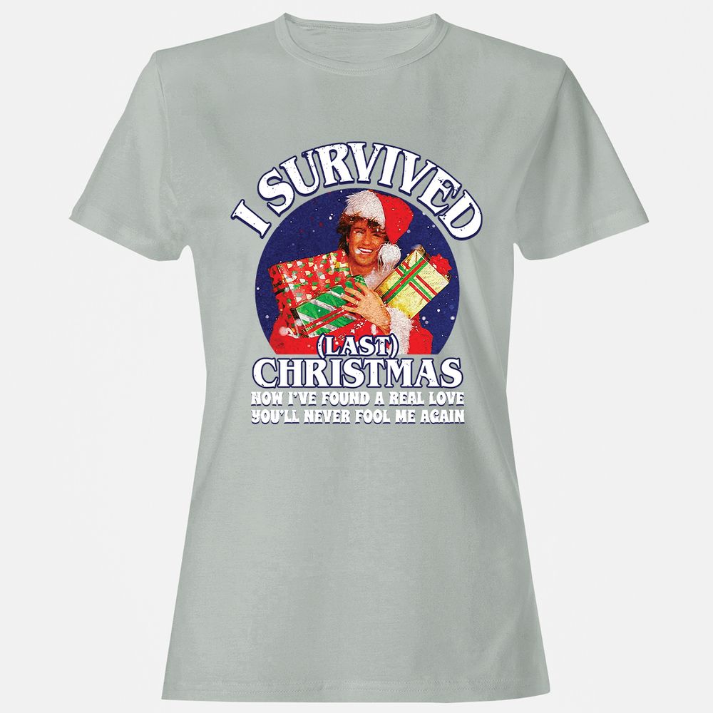 Women's T-Shirt - MEQJGLKW - Ash - 2