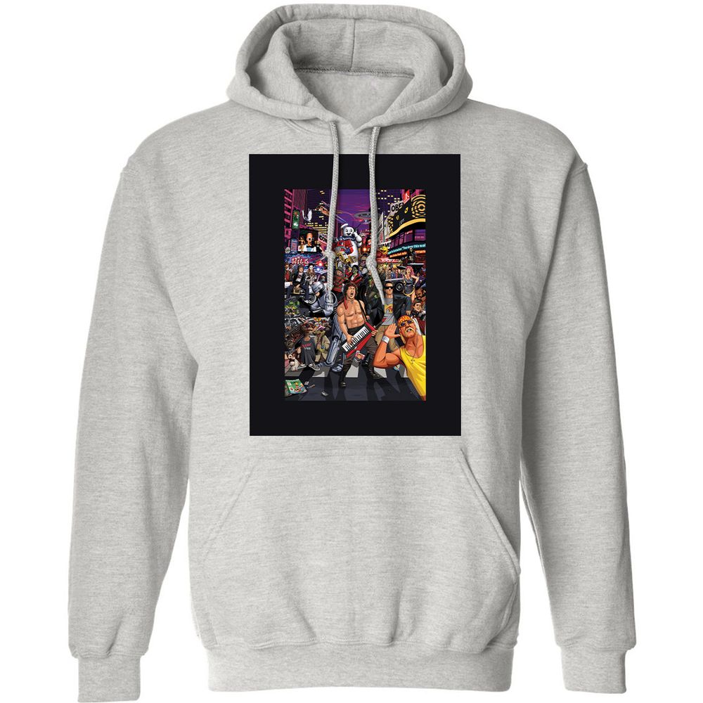 Classic Unisex Hoodie - SEB8P5PJ - Ash - 2