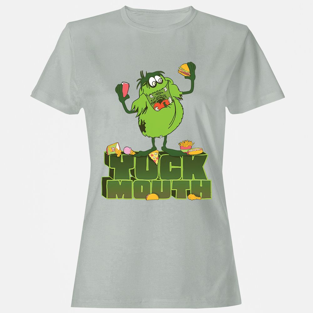 Women's T-Shirt - 1T8X9EE5 - Ash - 2