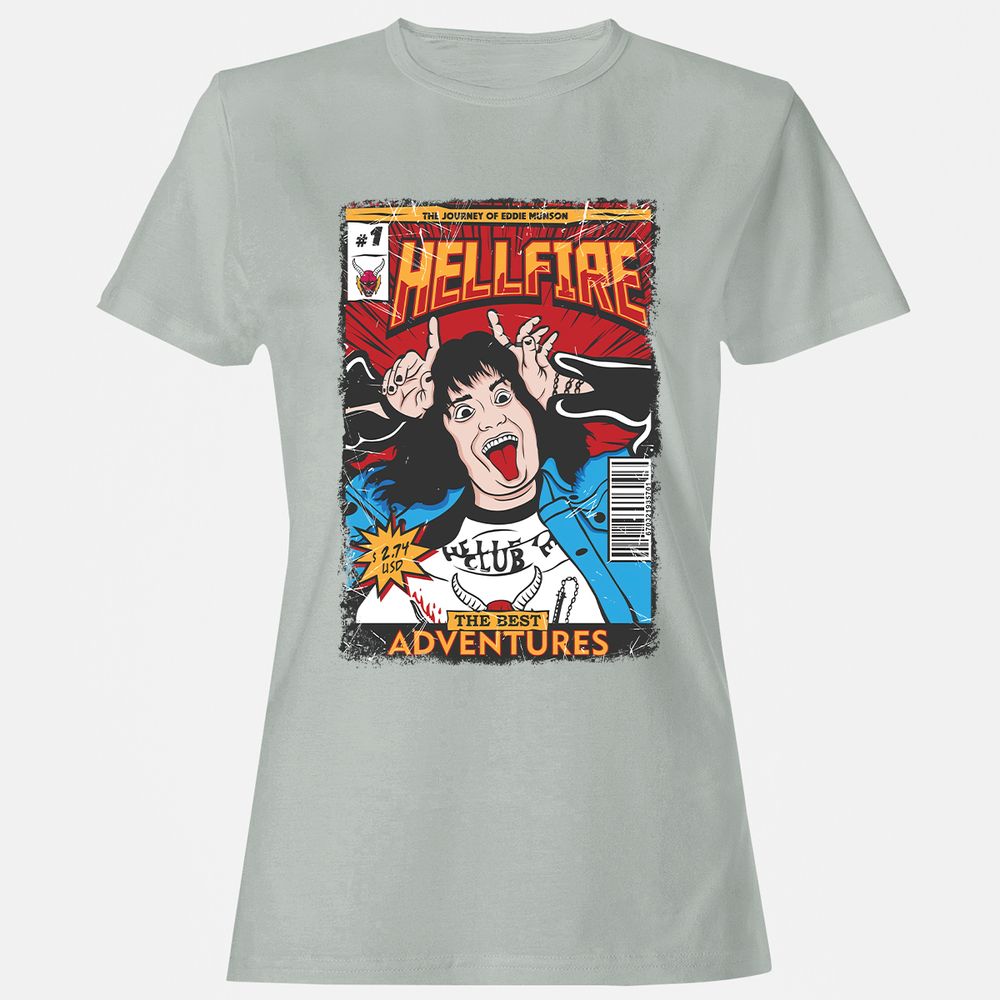 Women's T-Shirt - JSV2PFDP - Ash - 2