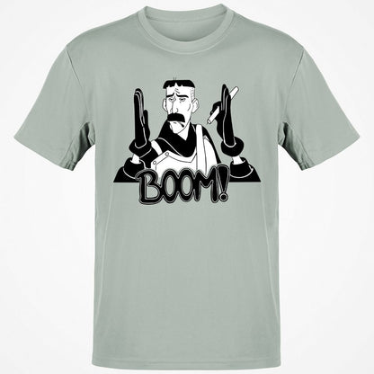 Classic Unisex T-Shirt - XRXQZEJV - Ash - 2