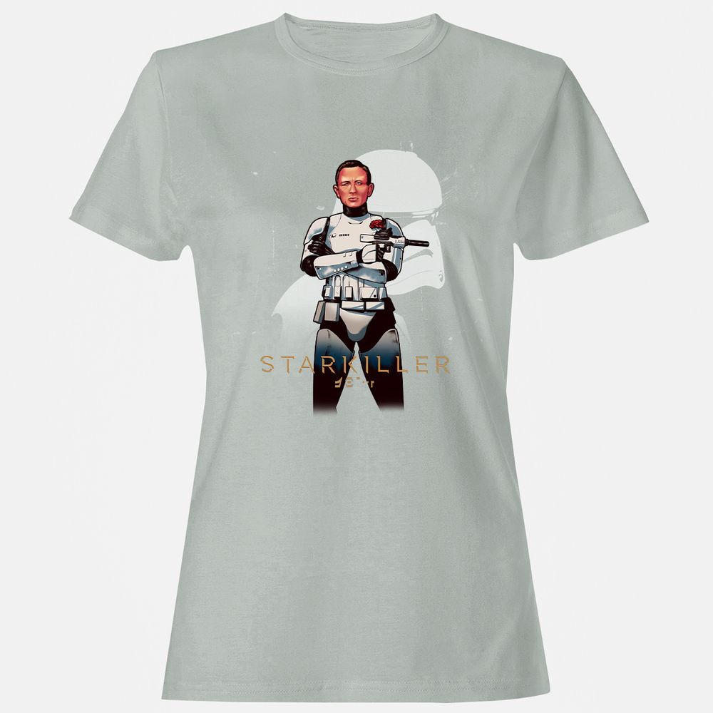 Women's T-Shirt - SWWJCA5J - Ash - 2