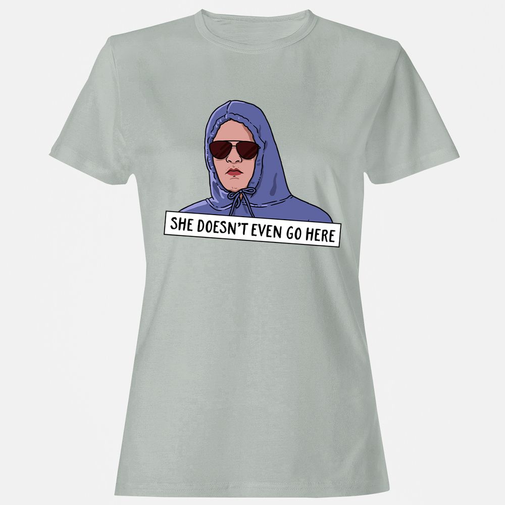 Women's T-Shirt - ZAU2BFW6 - Ash - 2