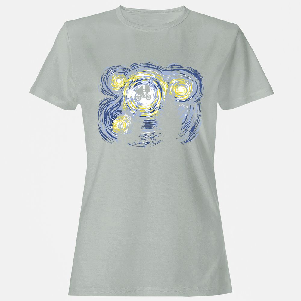 Women's T-Shirt - ZHU8NVCZ - Ash - 2