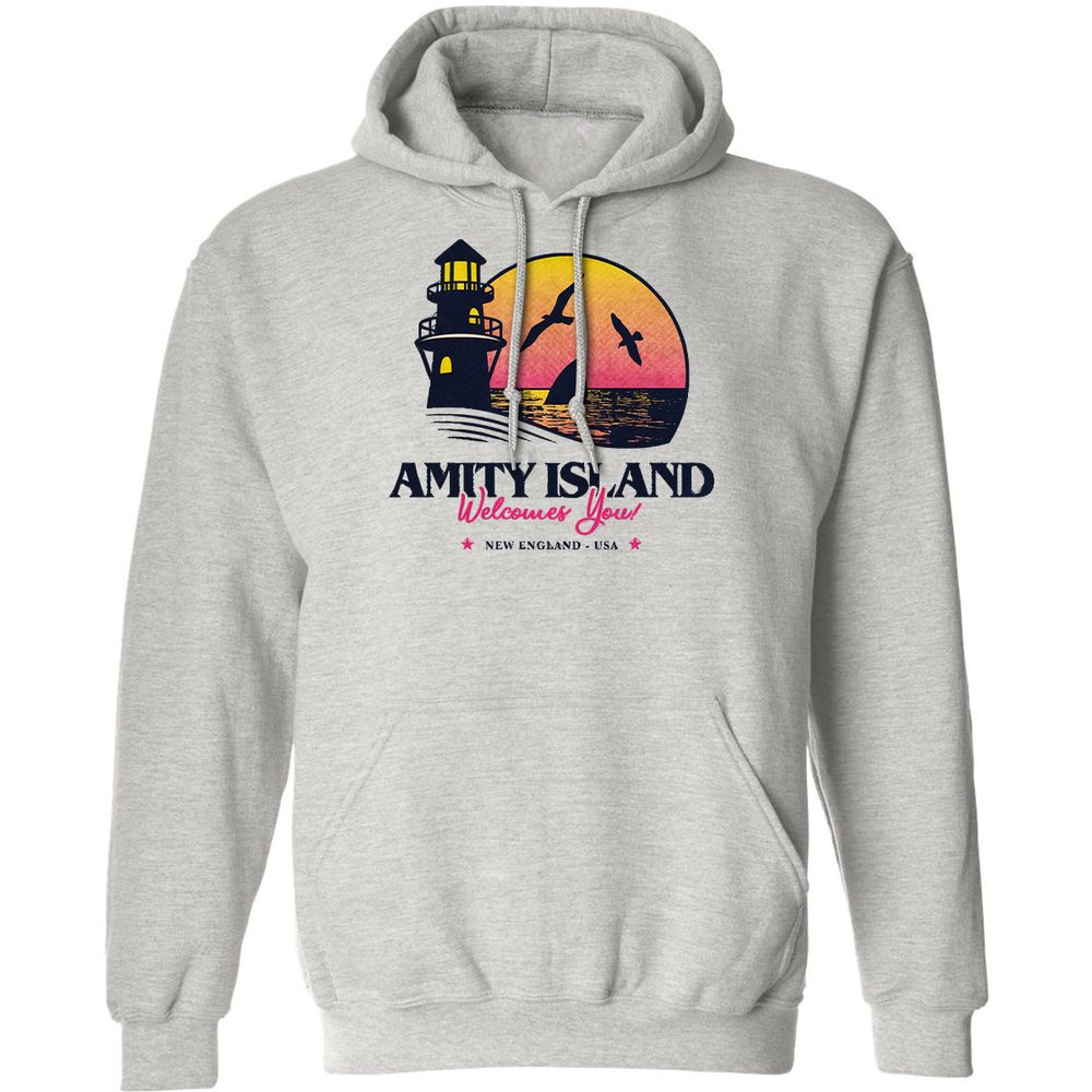 Classic Unisex Hoodie - DD6ECGFG - Ash - 2