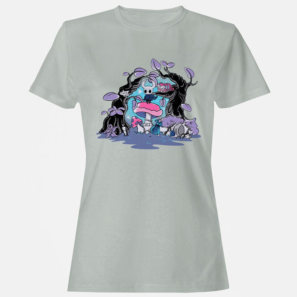 Women's T-Shirt - 8ZT4CLDL - Ash - 2