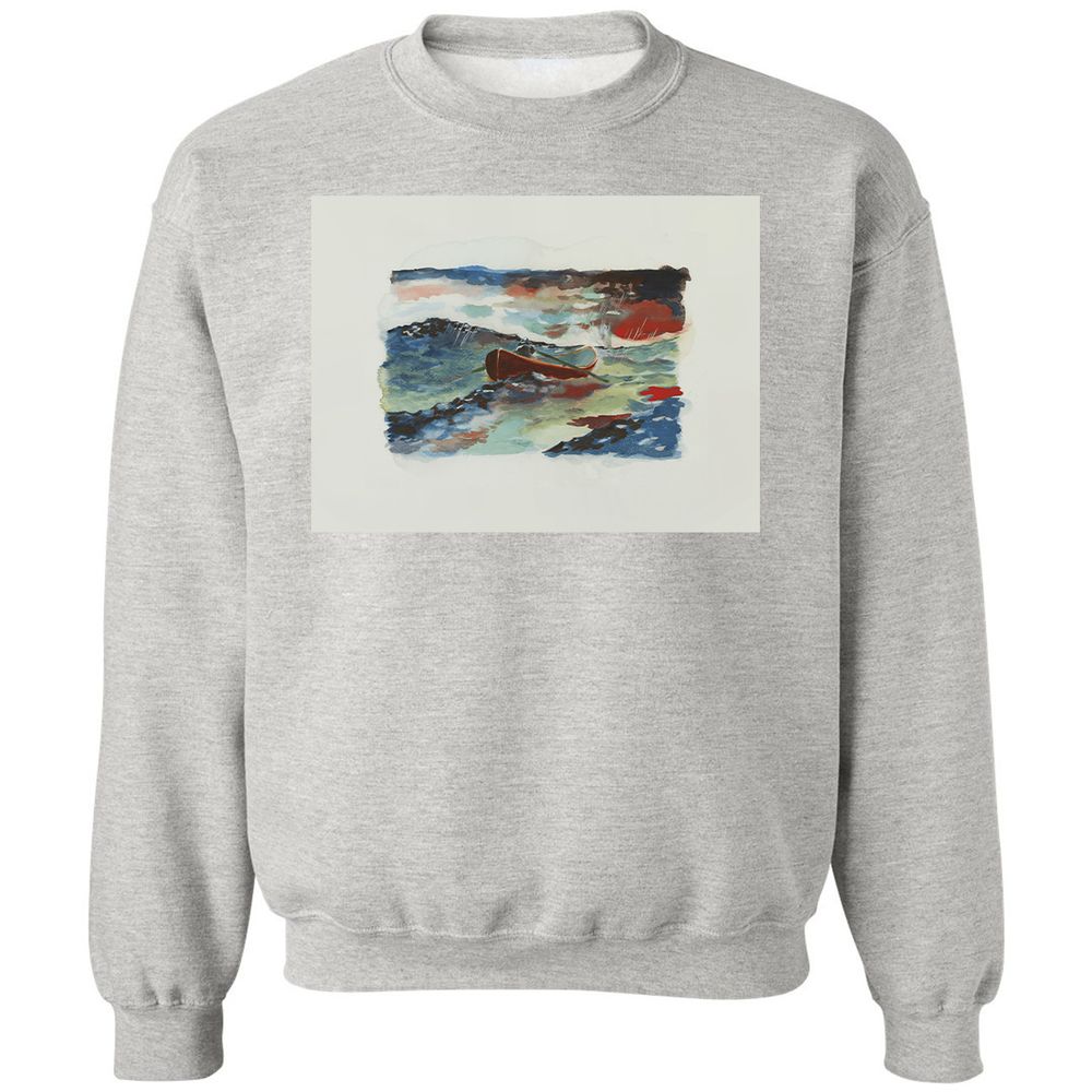 Classic Unisex Sweatshirt - 1K9XMFKY - Ash - 2