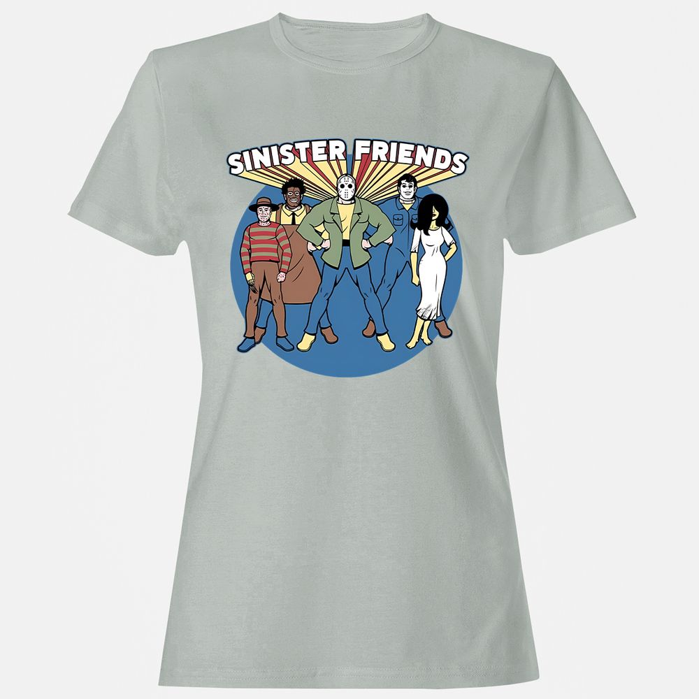 Women's T-Shirt - 7D68J5ZW - Ash - 2