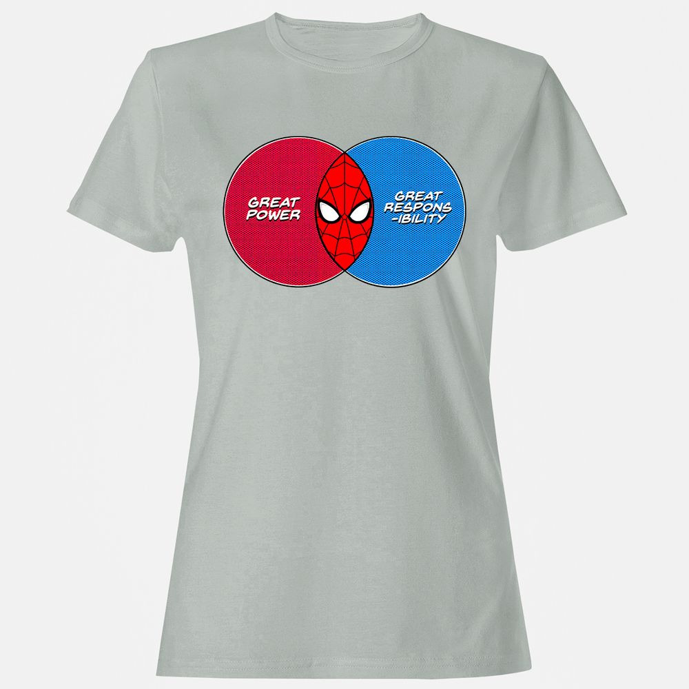 Women's T-Shirt - 5FCXRV93 - Ash - 2