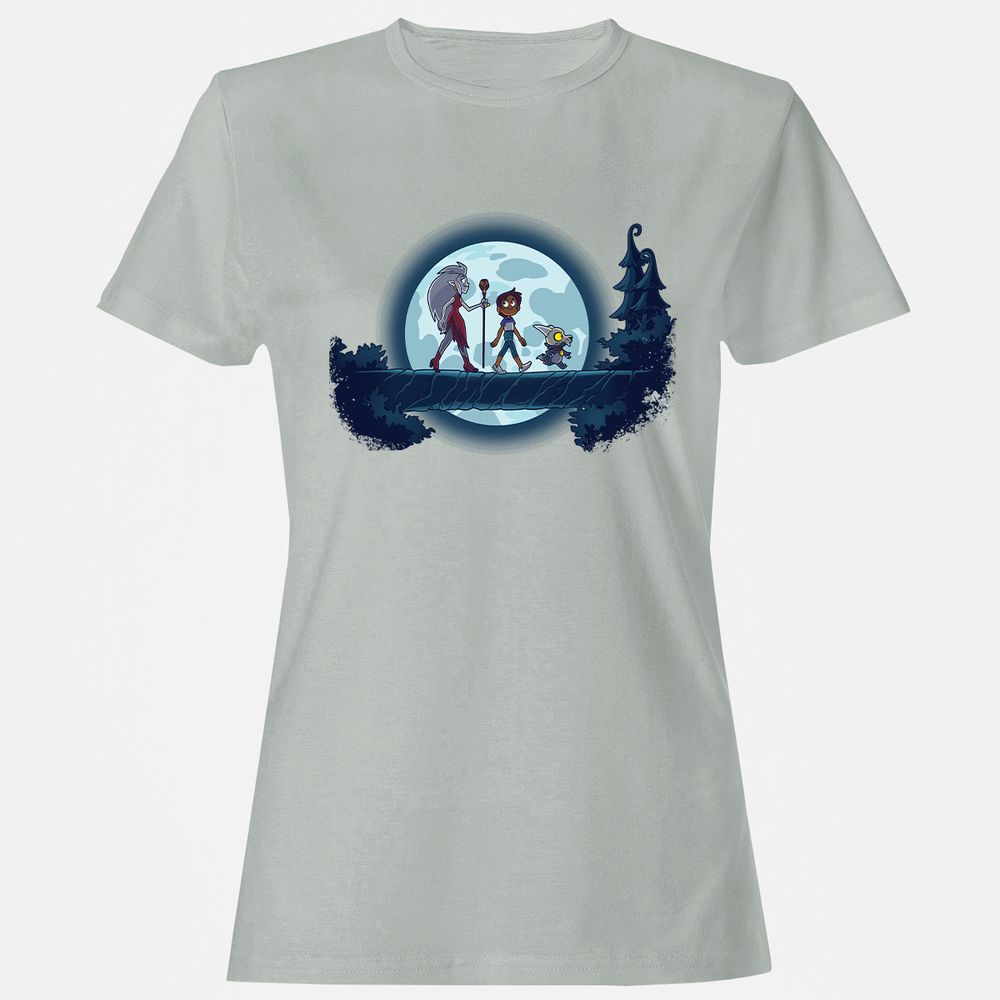 Women's T-Shirt - 13Y8ZT5D - Ash - 2