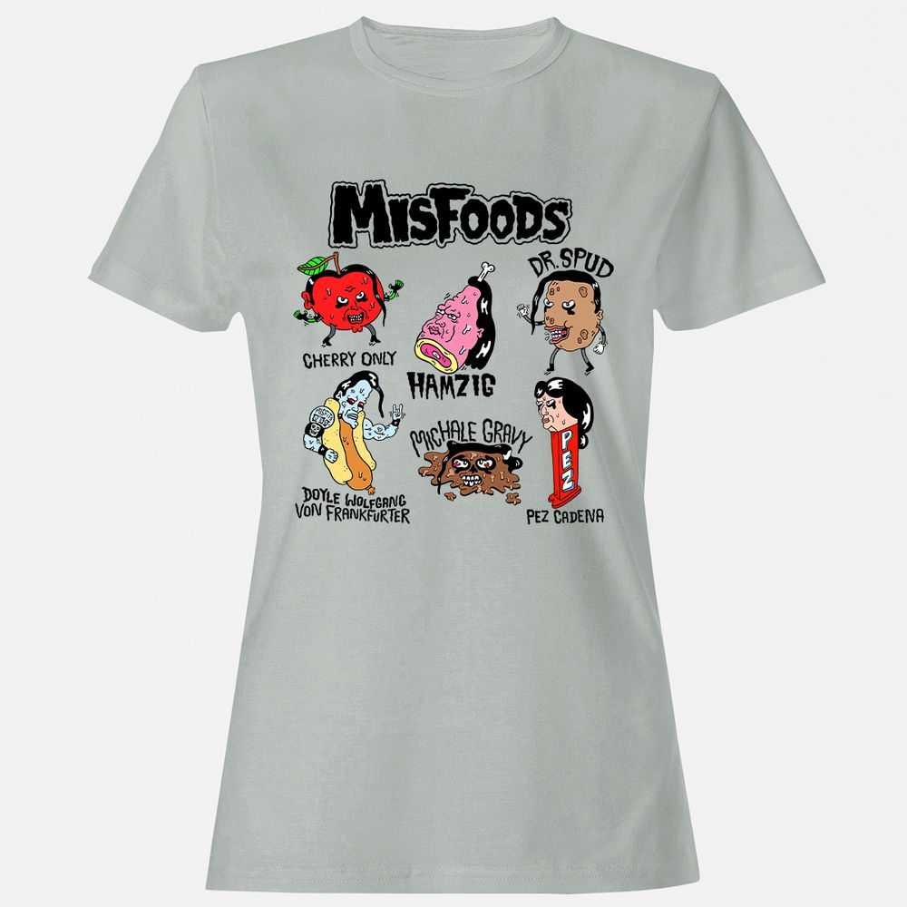 Women's T-Shirt - 9R55D4XT - Ash - 2