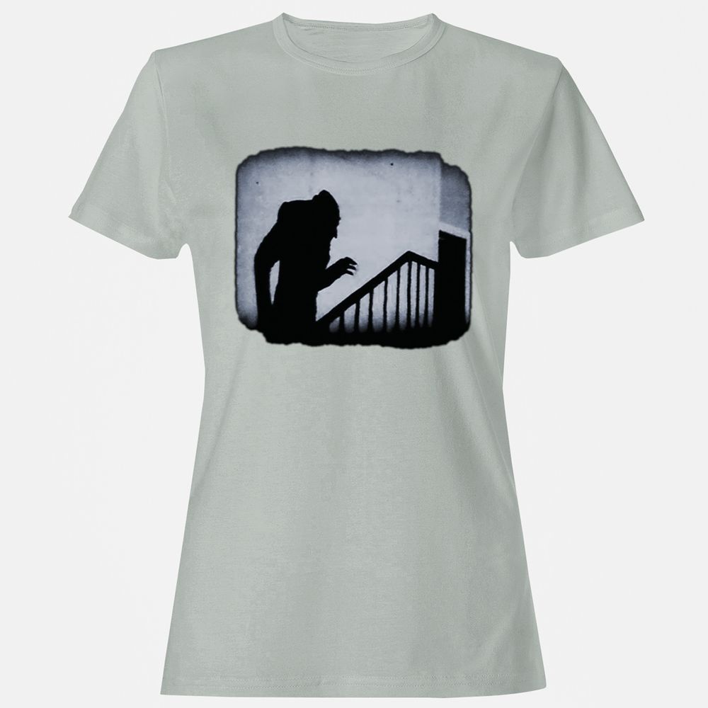 Women's T-Shirt - Q13G2QHY - Ash - 2
