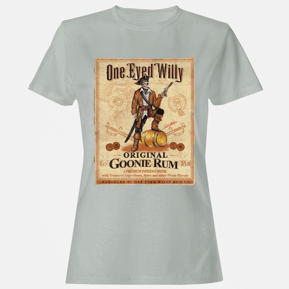 Women's T-Shirt - YU71QHVZ - Ash - 2