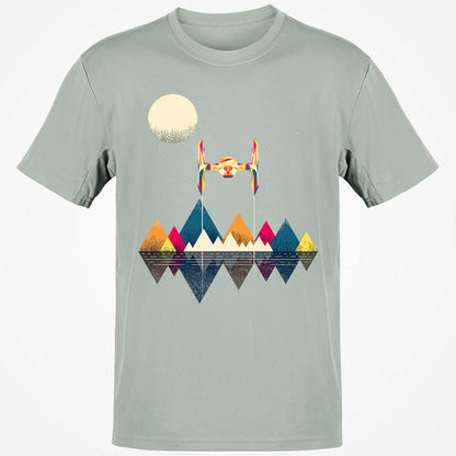 Classic Unisex T-Shirt - BATLGLSA - Ash - 2