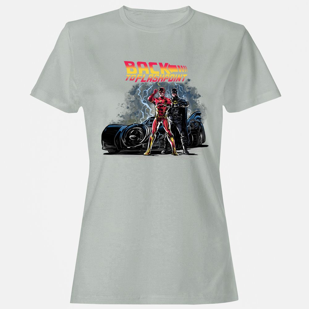 Women's T-Shirt - V7JKSTLU - Ash - 2