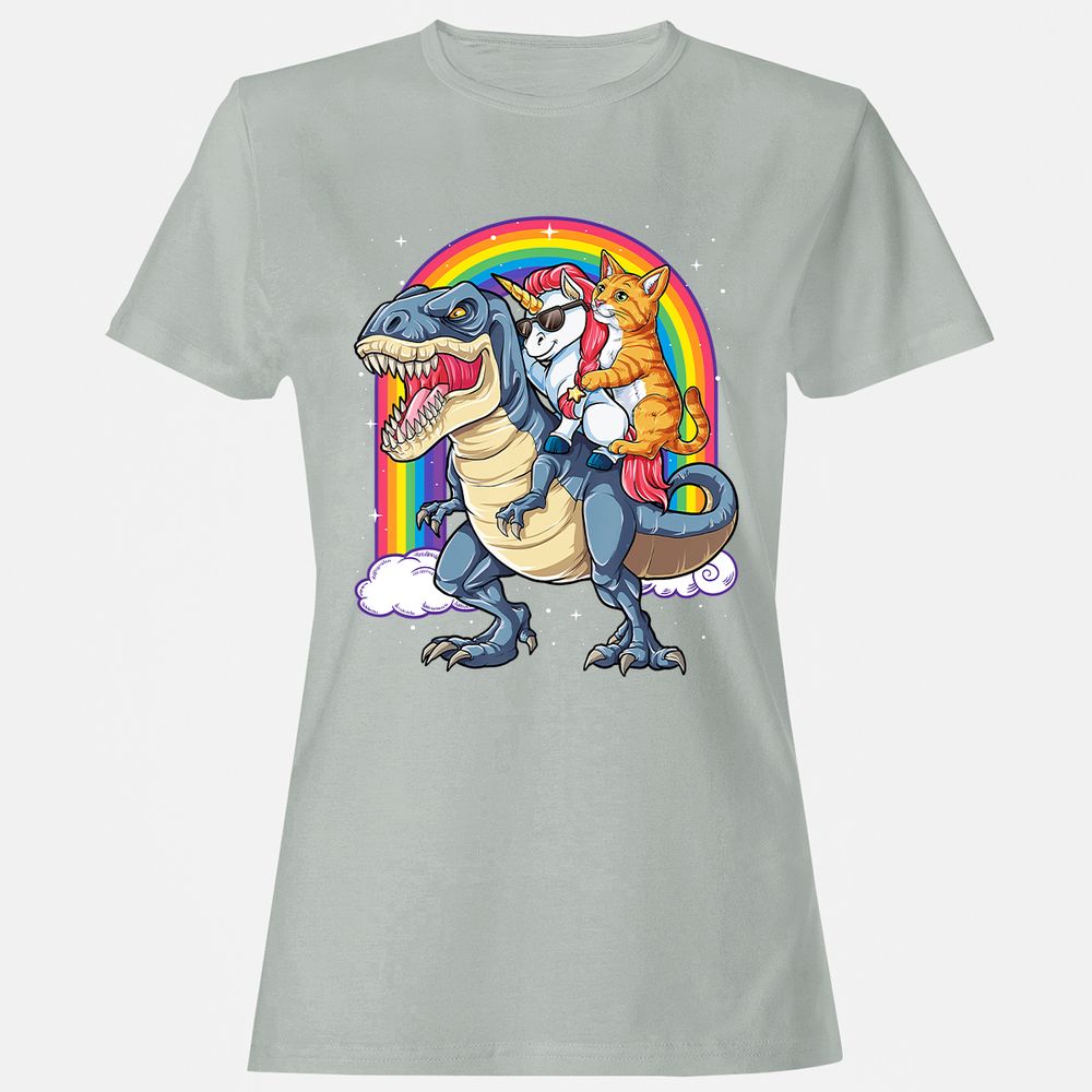 Women's T-Shirt - 14WTYBKM - Ash - 2