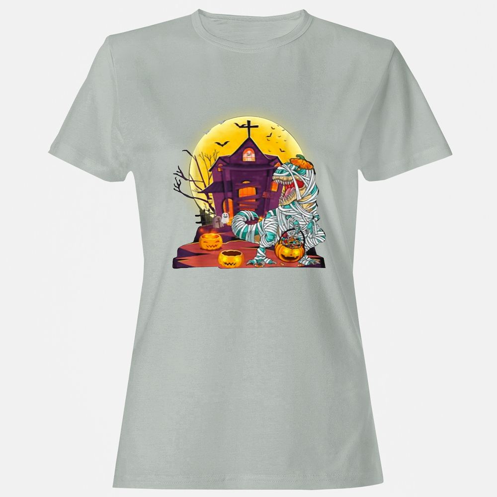 Women's T-Shirt - ZV5LCRDM - Ash - 2